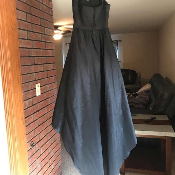 Black high low dress - Picture 2 of 2